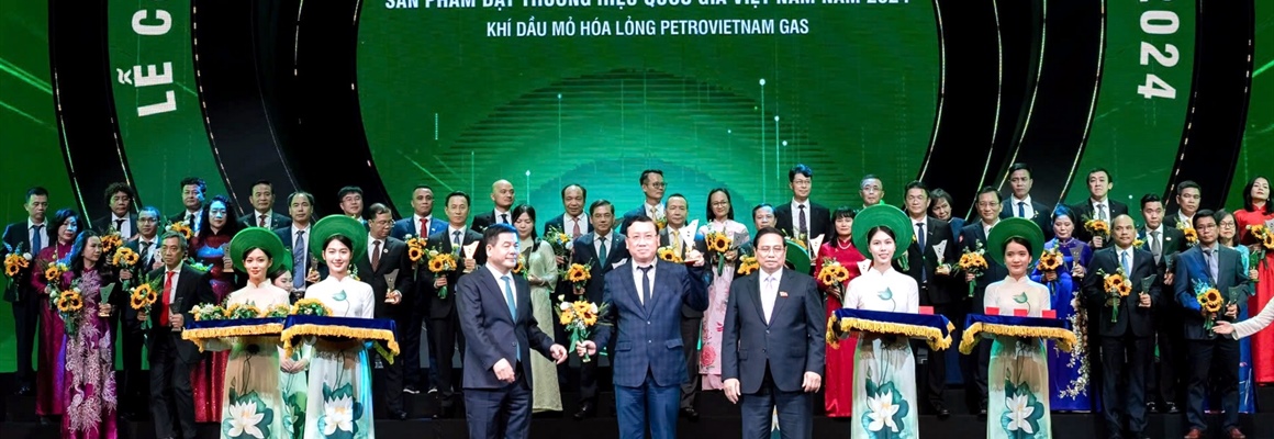 PV GAS được vinh danh Thương hiệu Quốc gia Việt Nam năm 2024